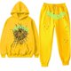 thumbnail image 1 of Leggings con estampado de letras a la moda para mujer, pantalones, sudadera, suéter de lana, traje deportivo informal para mujer, 1 of 5