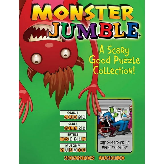 Jumbles(r) Monster Jumble(r): A Scary Good Puzzle Collection!, (Paperback)