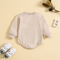 thumbnail image 3 of Okbabeha Toddler Baby Boy Crewneck Sweatshirt Long Sleeve Bubble Romper Sibling Matching Outfits Fall Winter Cute Clothes, 3 of 7