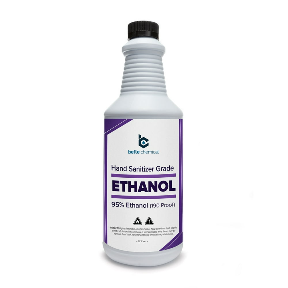 Ethyl Alcohol (Ethanol) 95 (190 Proof) No Fermentation Smell No