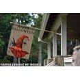thumbnail image 4 of Toland Home Garden Happy Halloween Hat Spider Halloween Flag Double Sided 28x40 Inch, 4 of 5