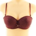 thumbnail image 6 of Byworldtasic Ladies Elegant Lace Push‑Up Bra Underwire Support Bra Multi‑Hook Back Closure Daily Wear Bra, 6 of 6