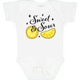 thumbnail image 3 of Inktastic Sweet & Sour with Sparkles Boys or Girls Baby Bodysuit, 3 of 5
