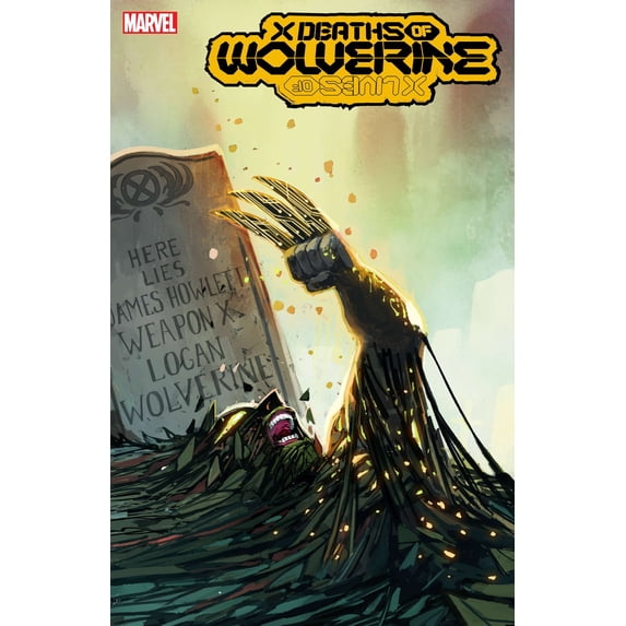 Marvel Comics X Deaths of Wolverine #1 (Stephanie Hans Cover)