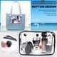 thumbnail image 2 of Bolsa transparente con cremallera Bolsa de aseo portátil con cierre de cremallera para mujeres Viajes de negocios, 2 of 9