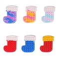 thumbnail image 3 of Navidad Push Bubble Sensory Toy Finger Toys Autismo Necesidades Especiales Stress Reliever Silicona Descompresión Juguete Para Niños Eigraketly HA046969-01, 3 of 6