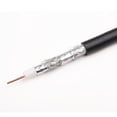 thumbnail image 5 of Cable Matters 3-Pack CL2 in-Wall Rated (cm) Quad Shielded Coaxial Cable (RG6 Cable, Coax Cable) in Black 1.5 Feet, 5 of 5