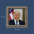 thumbnail image 5 of Donald Trump Official Framed Presidential Portrait, 10x10 8755, 5 of 5