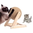 thumbnail image 4 of Pelota rascadora para de sisal natural, de , para interiores, natural y , interactivo para tiempo de tiempo de tiempo de de 22x18x16cm Sunnimix pelota para rascar gatos, 4 of 8