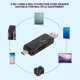 thumbnail image 3 of Type C Card Reader, USB 2.0 5 in 1 OTG Multi Card Reader Converter, 3 of 5