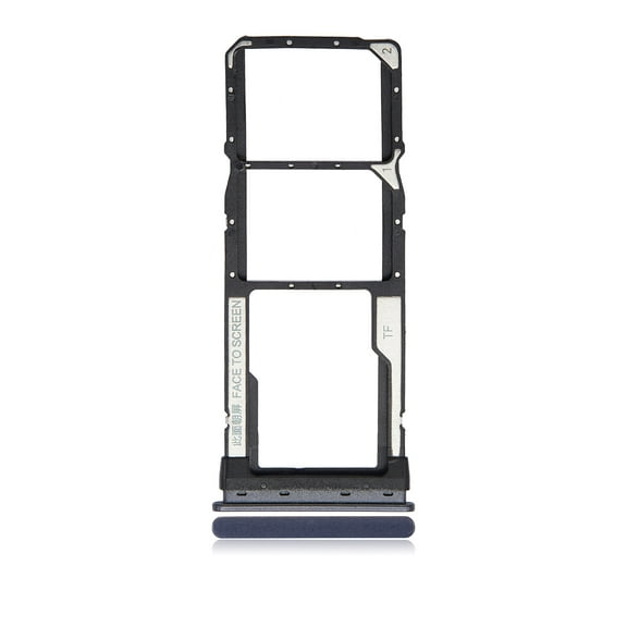 Replacement Dual Sim Card Tray Compatible For Xiaomi Redmi Note 9T / Note 9 5G (Gray)