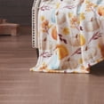 thumbnail image 3 of RT Designer's Collection Harvest Pastel Pumpkins Printed Flannel Throw Blanket 50" x 70" Multicolor, 3 of 3