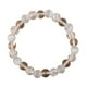 thumbnail image 2 of Ojo de Gato Piedra Cristal Blanco Pulsera Elástica para Hombres Mujeres Joyería Energía Positiva para el Estrés Daily Wear, 2 of 7