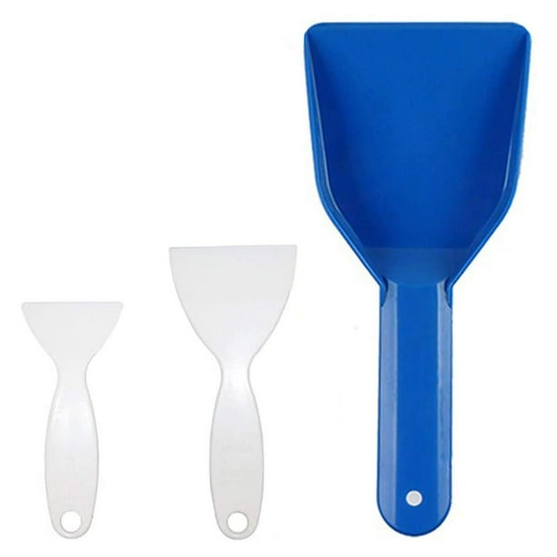 WORGEOUS 3 unids versátiles escarcha palas de hielo Hogar Spades refrigerador heladas espadas