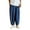 Navy, variant on yillto Mens Baggy Pants High Waist Wide Leg Long Pant Causal Work Office Trousers Beach Vacation Pants