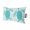 Turquoise, Green, White, variant on Coastal Turtle Outdoor Pillows for Chaise Lounge Chair Waterproof Lumbar Pillows with Insert&Adjustable Elastic Strap Beach Headrest Pillow Blue Ocean Boho Summer Beach Weaves Pillow for Pool 12"x20"