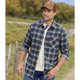 thumbnail image 4 of Atlas For Men - Camisa Cuadro de Franela para Hombre (Marino), 4 of 4