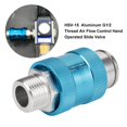thumbnail image 3 of Naroote Valve, HSV-15 Aluminum G1/2 Thread Air Flowing Control Hand Operated Slide Valve-Quality is Our Culture Amonsee No, 3 of 5