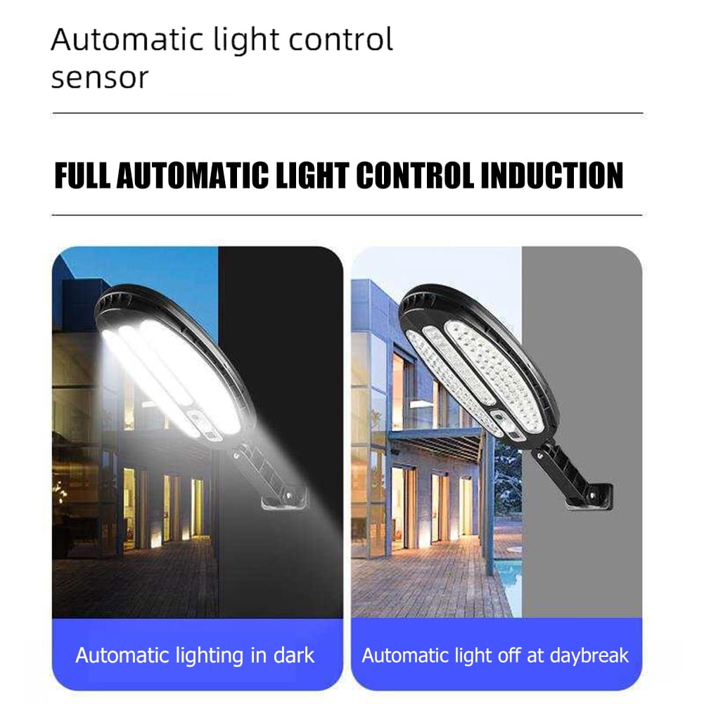 Jocestyle Solar Cob Street Lamp Outdoor Human Body Sensor Wall Mount Light b Walmart Com