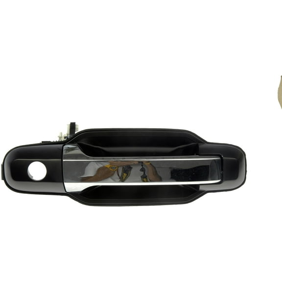 Dorman 80778 Front Passenger Side Exterior Door Handle for Specific Kia Models, Black and Chrome