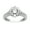 Clear, variant on Selena Engagement Ring Sterling Silver Cz Cluster Womens Ginger Lyne Collection