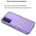 thumbnail image 5 of Galaxy A15 5G Case , 2 in 1 Phone Case for Samsung Galaxy A15 5G 6.5 inch ,Takfox Shockproof Protection Heavy Duty Armor Hard Plastic & Rubber Rugged Full Body Bumper Cover ( Purple ), 5 of 12