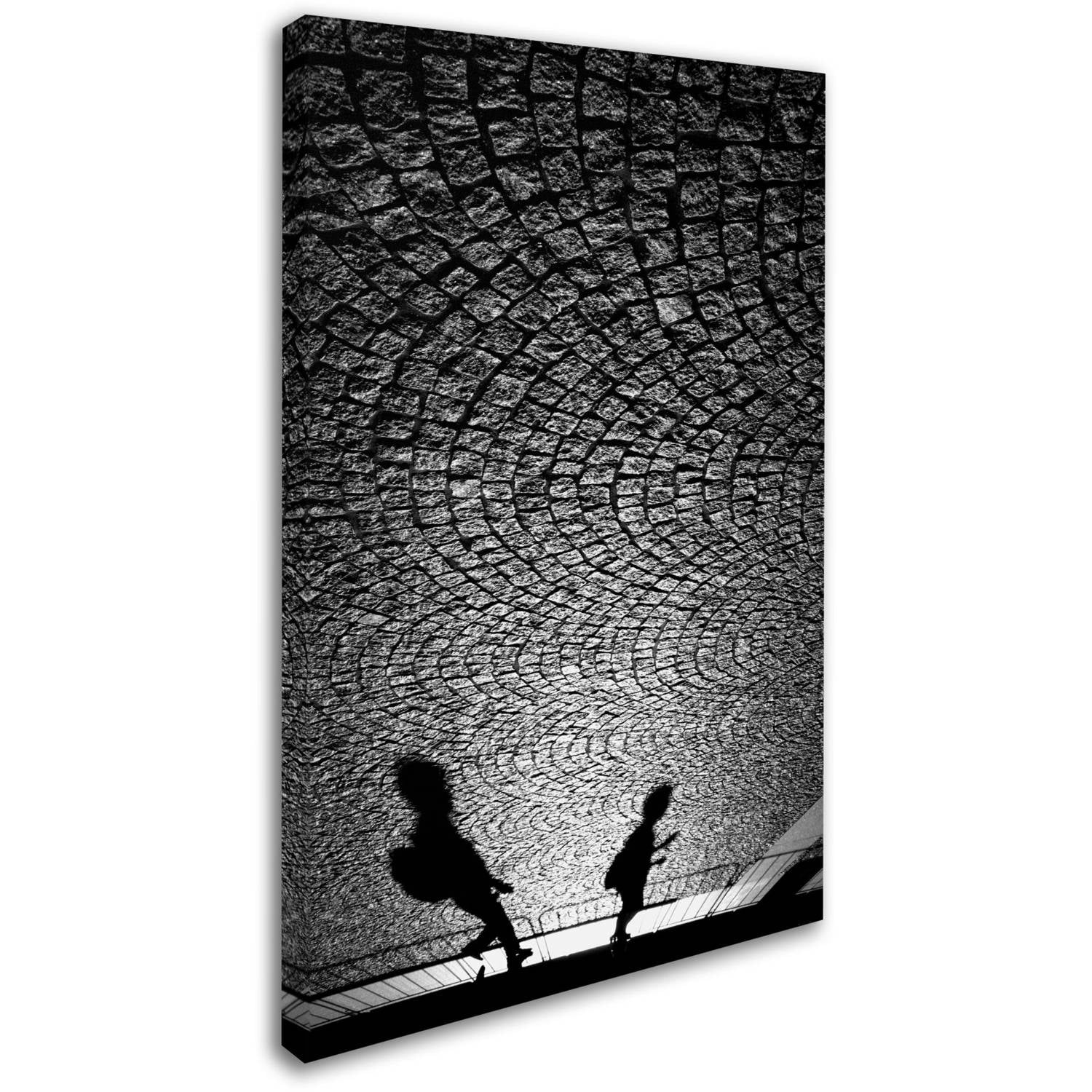 Trademark Fine Art "Big World Little Story" Canvas Art by Beata Czyzowska Young