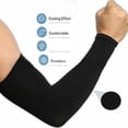 thumbnail image 2 of Sun Protection Arm Sleeves - Gardening Outdoors Sports Workouts Sunscreen Arm Sleeves 1 Pair, 2 of 7