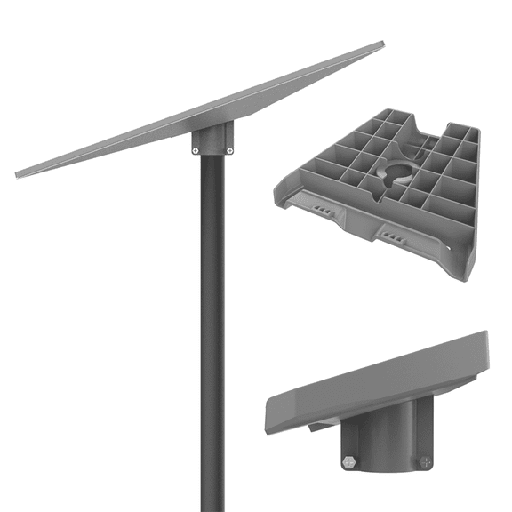 Starlink Gen3 Pipe Adapter for Starlink V3 Standard Dish, Starlink Gen3 Pole Mount,Starlink Gen 3 Mounting Kits,Grey (Grey)