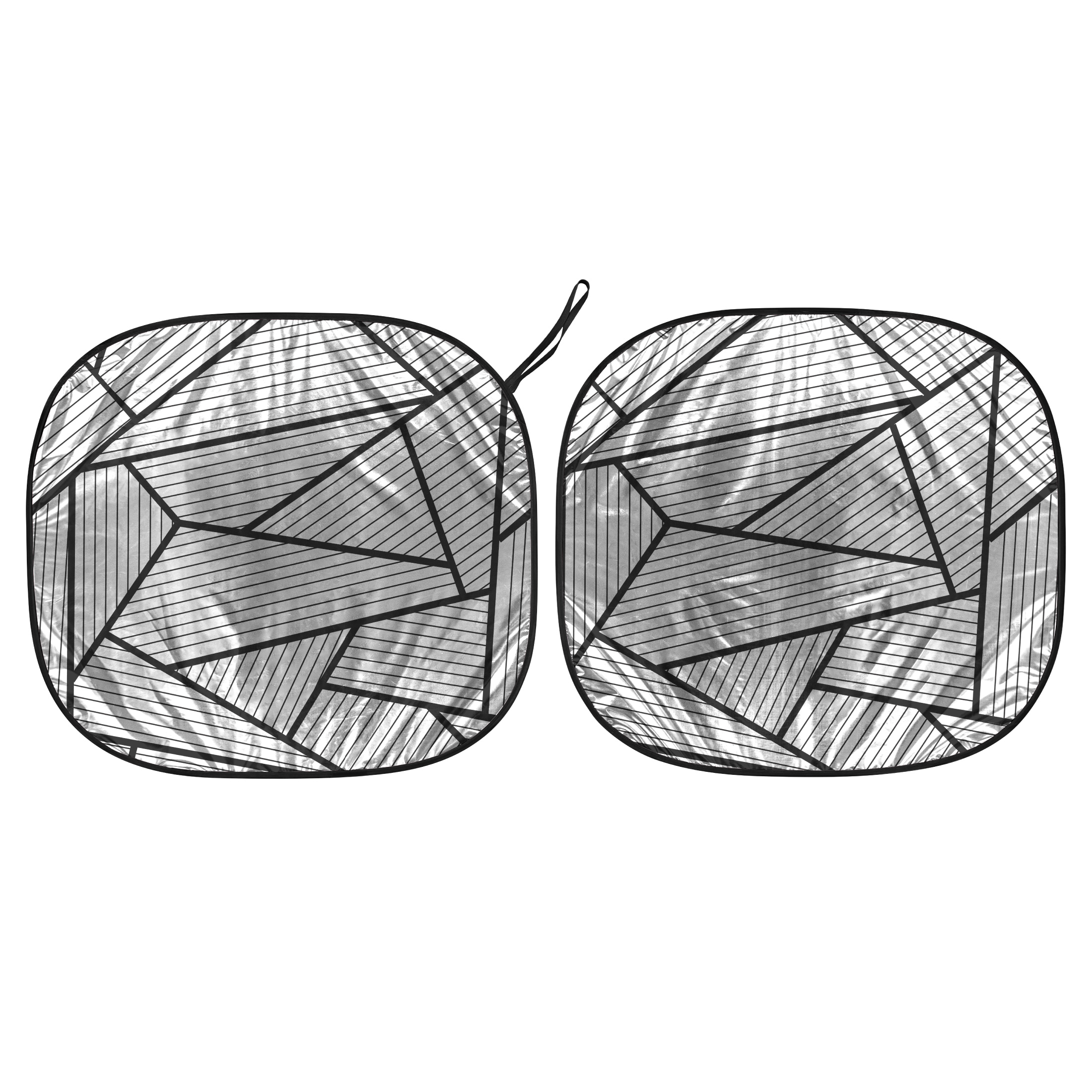 Auto Drive Polygon Universal Fit Twist Sunshade
