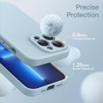 thumbnail image 6 of JETech Magnetic Silicone Case for iPhone 13 Pro 6.1-Inch, Compatible with MagSafe, Phone Cover with Camera Lens Full Protection (Blue Fog), 6 of 6