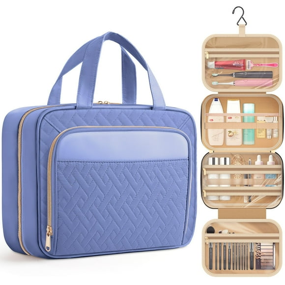 Neceser HOTOR Travel impermeable para mujer y hombre, color azul Egeo