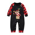 thumbnail image 1 of 2023 Famille Bébé Fille Noël Tenue Arbre Garçons Pyjamas Coton Bio Pyjamas de Noël, 1 of 3