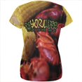 thumbnail image 2 of Bayou Life Crawfish Boil Cajun Louisiana All Over Womens T Shirt Multi 2XL, 2 of 2