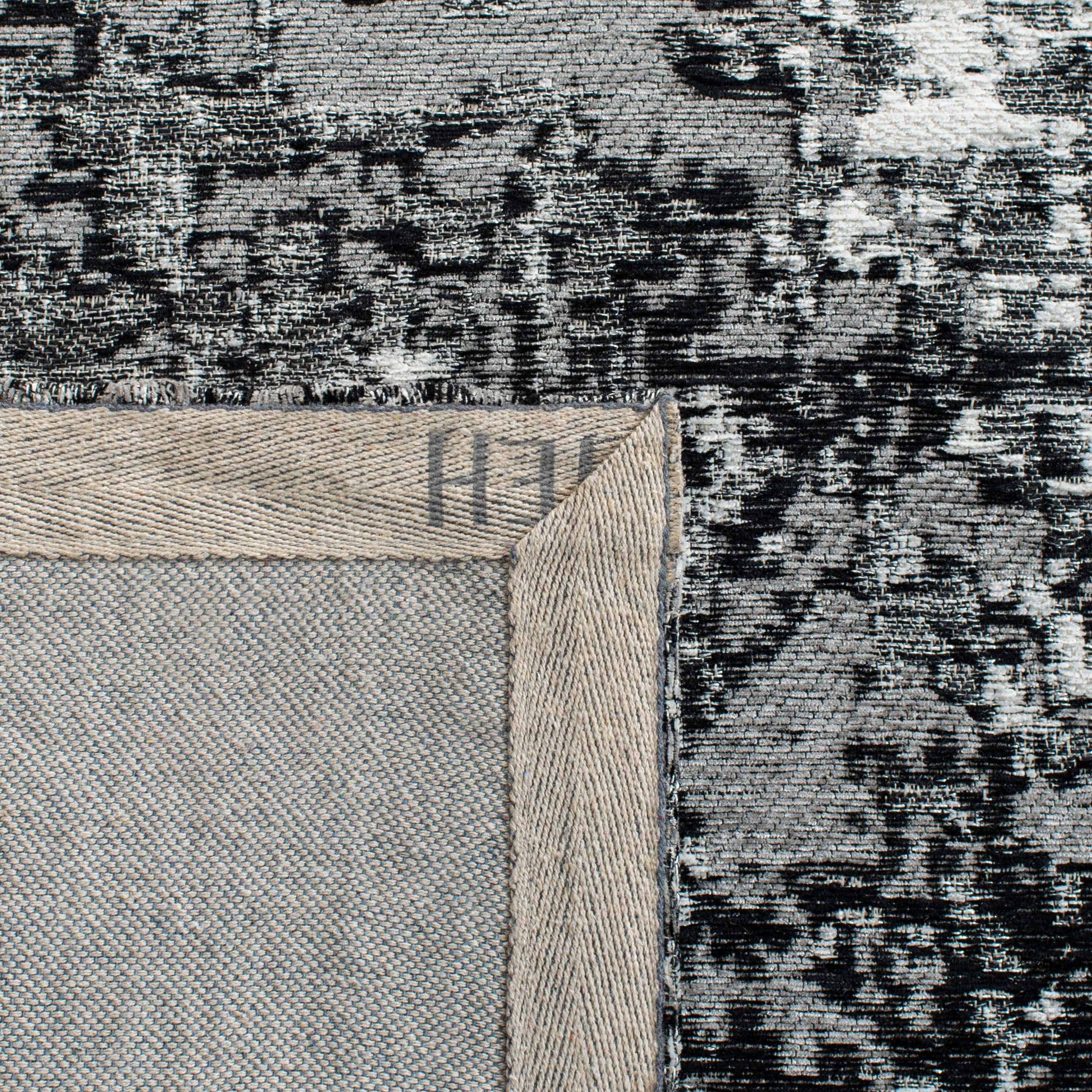 Safavieh  Classic Vintage Lennie Oriental Cotton Rug Grey/Ivory 6'  x  9' 6' x 9' Indoor Rectangle