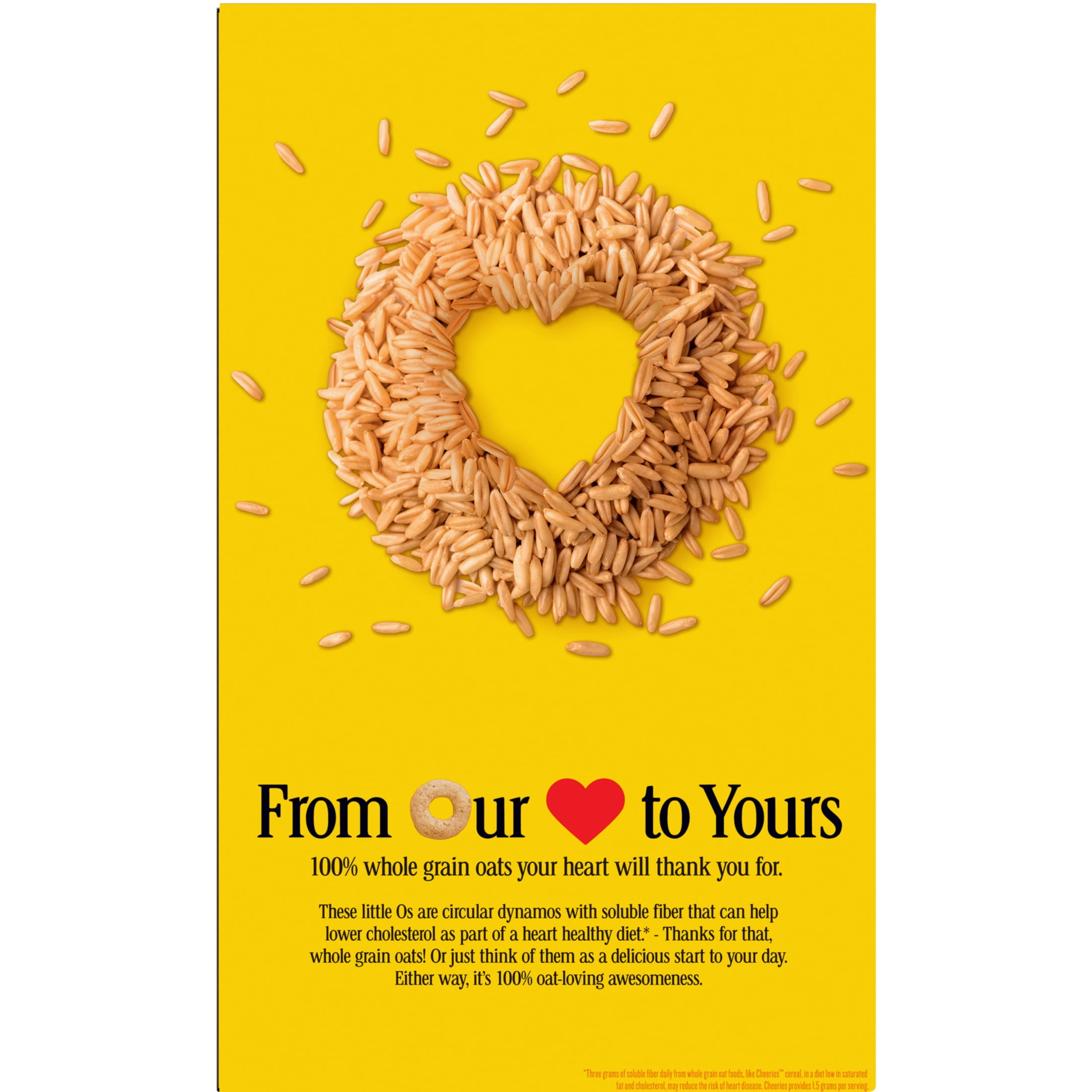 (10 pack) Cheerios, Heart Healthy Gluten Free Breakfast Cereal, Family Size, 18 oz