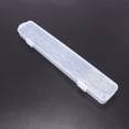 thumbnail image 4 of Transparent Paintbrush Storage Box 3pcs Clear Organizer Box Paintbrush Storage Box Watercolour Brush Case Holder Translucent Clear Pencil Boxes, 4 of 8