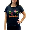 thumbnail image 2 of Tootsie Roll Pop Juniors Short Sleeve T-Shirt Tee Top Candy Color T-Shirts (Size Medium, Black), 2 of 3