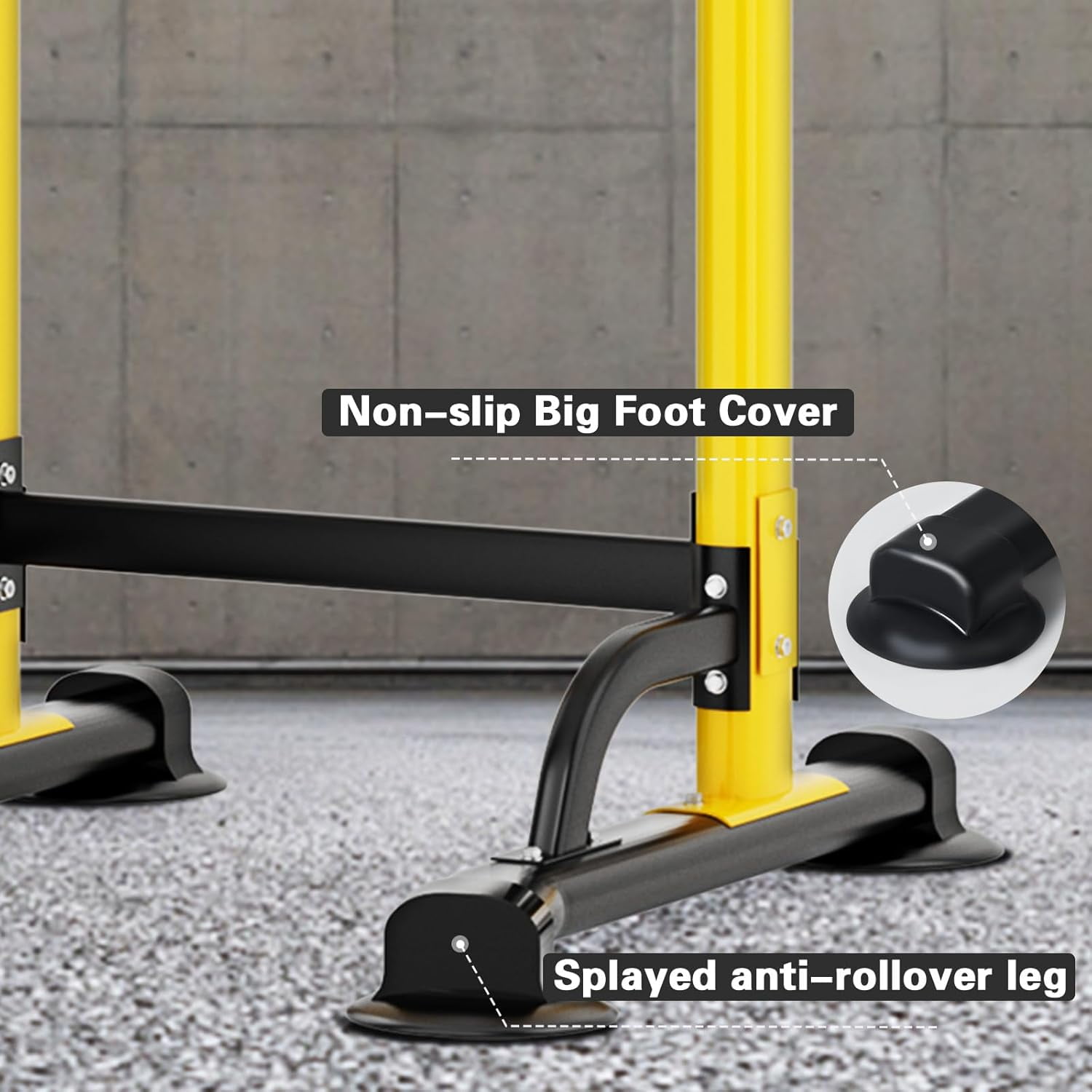 CHTER Power Tower Pull Up Bar Station, Free Standing Pull Up Rack Dip Station for Home Gym, Height Adjustable Home Strength Training Fitness Workout Equipment