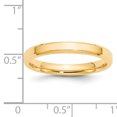 thumbnail image 3 of 14k Yellow Gold 3mm Bevel Edge Comfort Fit Band Size 8.5, 3 of 3