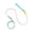 Green, variant on Dog Slip Leash 2 in 1 Collar and Leash, Comfortable P Chain Lead for Small Medium Large Dogs, No Choke Padded Training Leash，Blue