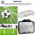 thumbnail image 6 of Luxtrada 7.8*6ft PE Football Soccer Goal Post Net Outdoor Sports Match Training for Adult with Carry Case, 6 of 8