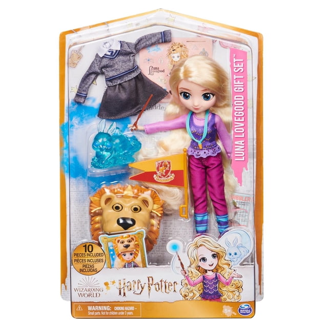 Set Deluxe de Luna 8 Pulgadas Spin Master Wizarding World Harry Potter