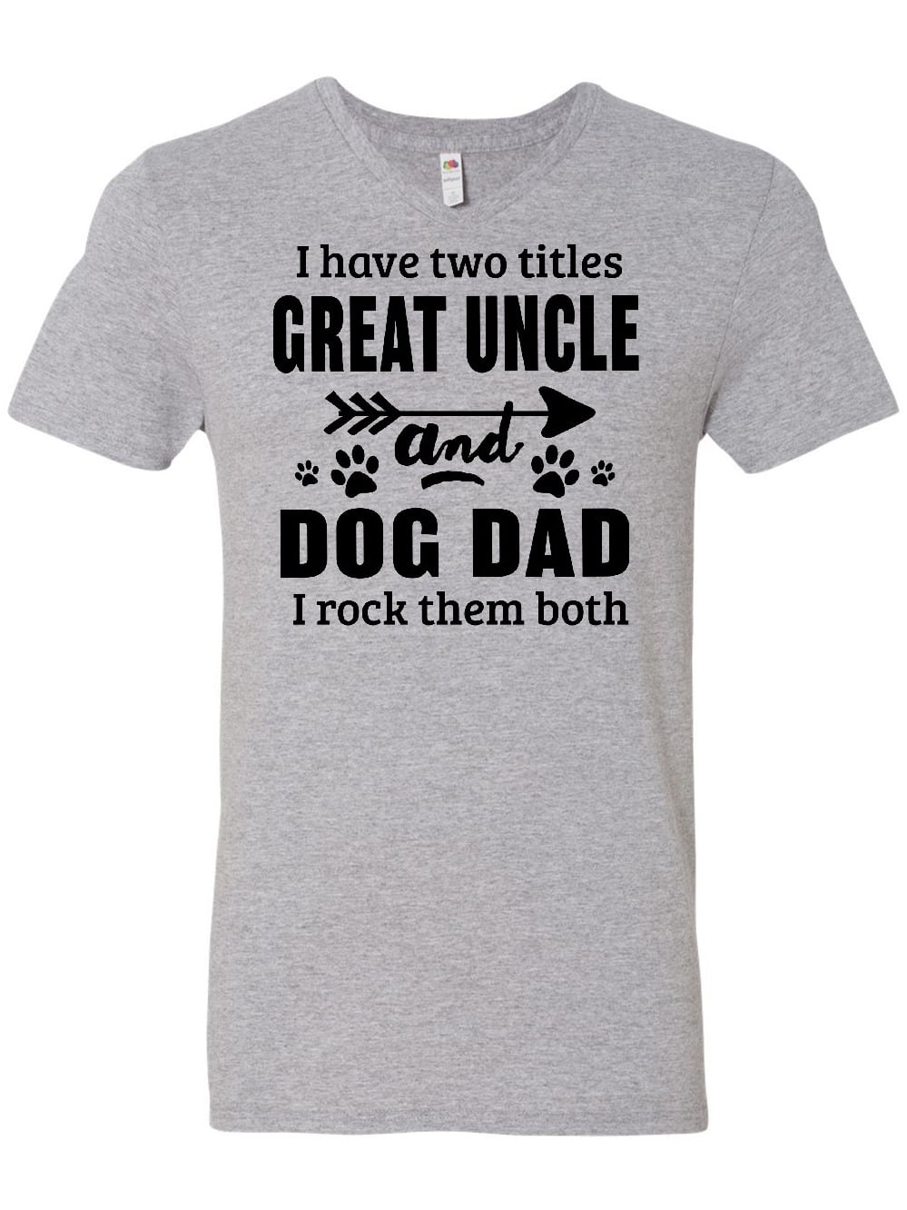 Inktastic I Have 2 Titles Great Uncle and Dog Dad I Rock Them Both 