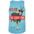 thumbnail image 2 of Relax I've Goat Got This All Over Mens Tank Top Multi X-LG, 2 of 2