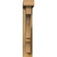 thumbnail image 2 of Ekena Millwork 4"W x 18"D x 22"H Balboa Block Rough Sawn Bracket w/ Offset Brace, Western Red Cedar, 2 of 25