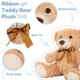 thumbnail image 2 of Teddy Bears Bulk 3 Packs, Teddy Bear Stuffed Animal Plush Toy, 13.7 Inches Bear Stuffed for Baby Shower, Wedding, Christmas, Valentine's Day, Birthday, Light Brown, 2 of 7