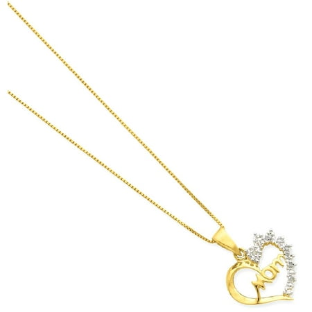 Sports Mom Charm - ICE CARATS 925 Sterling Silver Vermeil Diamond Mom Chain Necklace Pendant Charm Fine Jewelry Ideal Gifts For Women Gift Set From Heart