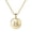 Gold H, variant on Gecau Valentine's Day 26 Letter Necklace Female Pendant Necklace Fashion Letter Necklace Wedding Party Jewelry Gold