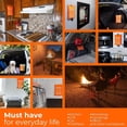 thumbnail image 4 of Supa Ant Emergency Fire Blanket for Home and Kitchen, High Visibility, Ce Certified, 40", 1 Pack, 4 of 9